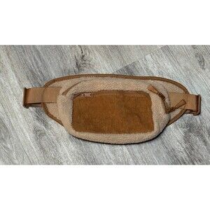 Corduroy‎ Teddy Fanny pack waist bag.